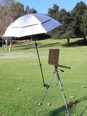 UV Protection Plein Air Painting Umbrellas | EASyL Umbrella Kit
