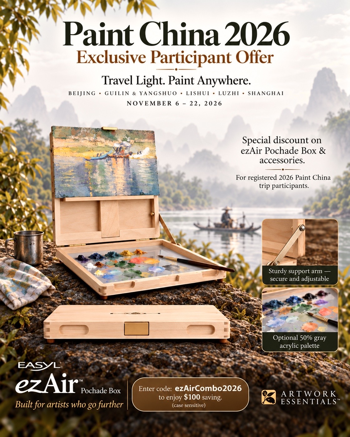 Paint China Poster